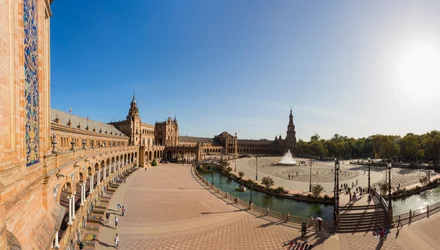 Seville, Spain. Plaza de España